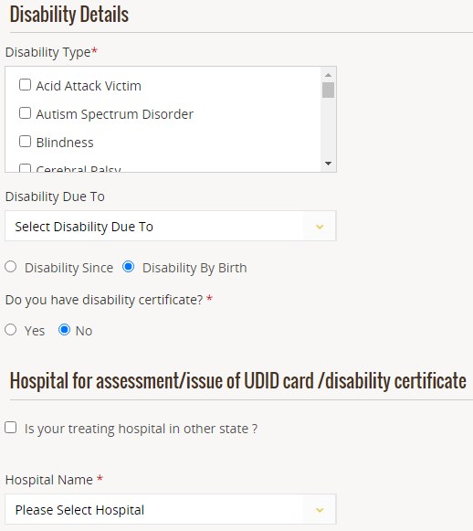 UDID Card Registration 2024