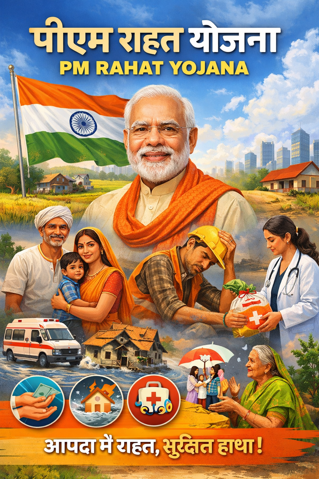 PM RAHAT : सड़क हादसों में 7 दिन इलाज, 1.5 लाख खर्च और ‘0’ बिल! ‘पीएम राहत’ स्कीम लॉन्च